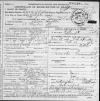 Cecil Hartin Death Certificate 1924